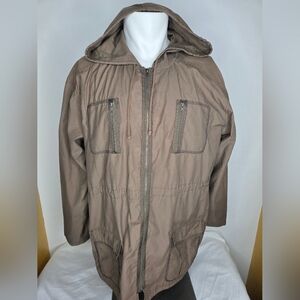 Vera Wang SimplyVera Size XL Brown Jacket